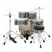 BDK-20 Fusion Drum Kit by Gear4music, Silver Sparkle