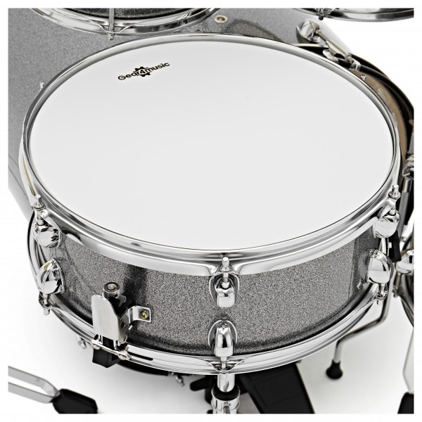 BDK-20 Fusion Drum Kit by Gear4music, Silver Sparkle