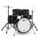 BDK-18 Jazzowy zestaw perkusyjny Gear4music, czarny