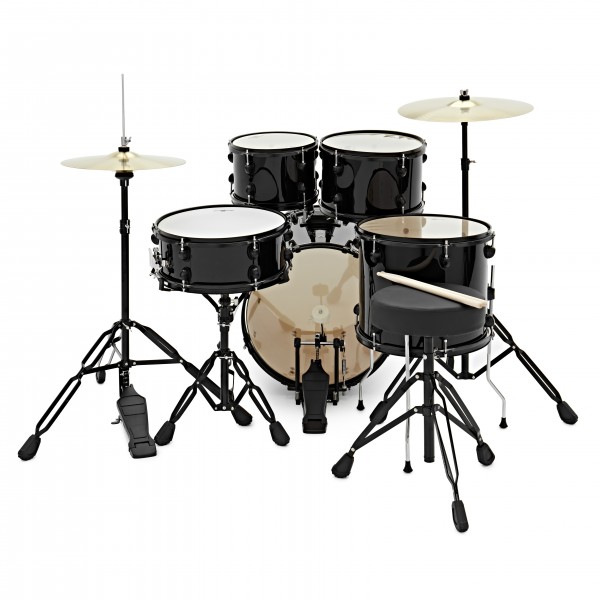 BDK-18 Jazz Drum Kit by Gear4music, Black