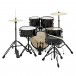 BDK-18 Jazz Drum Kit by Gear4music, Black