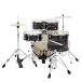 BDK-22 Rock Drum Kit by Gear4music, Black Oyster