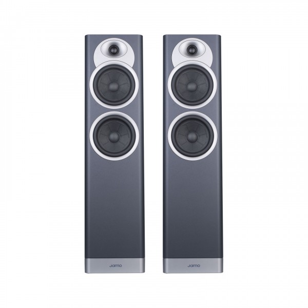Jamo S7-25F Studio 7 Floorstanding Speakers, Blue Fjord - Pair, Front