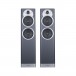 Jamo S7-25F Studio 7 Floorstanding Speakers, Blue Fjord - Pair, Front