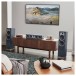 Jamo S7-25F Studio 7 Floorstanding Speakers, Blue Fjord - Lifestyle