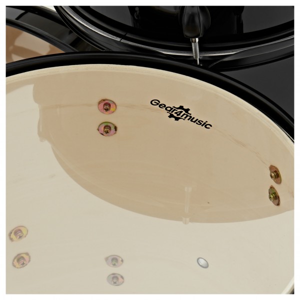 BDK-18 Expanded Jazz Drum Kit by Gear4music, Black
