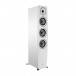 Jamo C 97 II Concert Series Floorstanding Speakers (Pair), White Front View (Single)