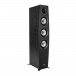 Jamo C 97 II Concert Series Floorstanding Speakers (Pair), Black Front View Without Cover Single View