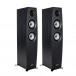 Jamo C 95 II Concert Series Floorstanding Speakers (Pair), Black Front View