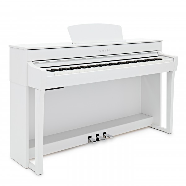 Yamaha CLP 735 Digital Piano, Satin White