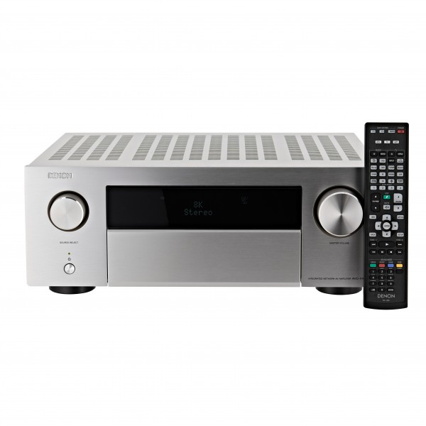 Denon AVC-X4700H 9.2 Channel AV Receiver, Silver