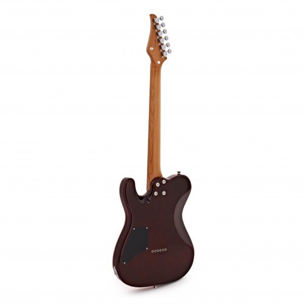 Jet Guitars JT-450 Roasted Maple, Quilted Transparent Pink