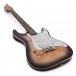 Jet Guitars JS-450 Rosewood, Transparent Brown Spalted