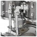 BDK-22 Expanded Rock Drum Kit by Gear4music, Silver Sparkle
