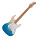 JET Guitars JS-450 Ahorn geröstet, Transparent Blau