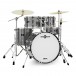 BDK-20 Erweitertes Fusion-Schlagzeug von Gear4music, Silver Sparkle