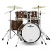 BDK-18 Jazz Expanded Drum Kit firmy Gear4music, Walnut