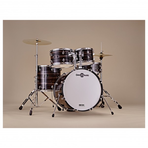 BDK-20 Expanded Fusion Drum Kit by Gear4music, Black Oyster
