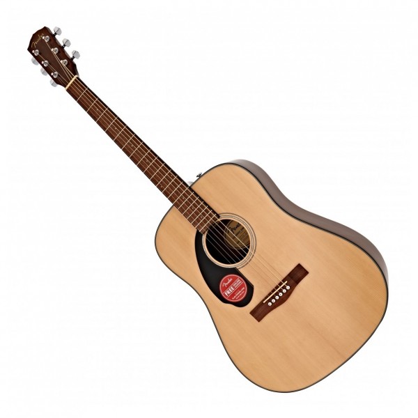 Fender CD-60S Left Handed Acoustic, Natural & Accesory Pack guitar