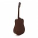 Fender CD-60S Left Handed Acoustic, Natural & Accesory Pack back