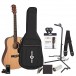 Fender CD-60S Acoustic WN, Natural & Accessory Pack