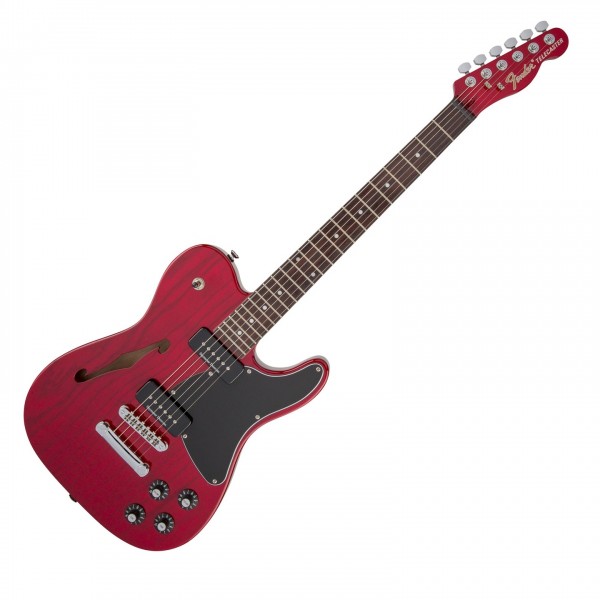 Fender Jim Adkins JA-90 Telecaster LRL, Crimson Red Transparent