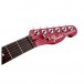 Fender Jim Adkins JA-90 Telecaster LRL, Crimson Red Transparent headstock