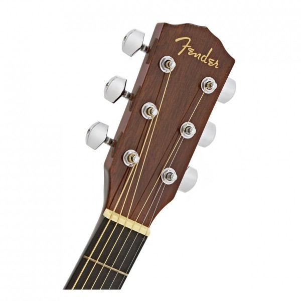 Fender CD-60 Dreadnought V3 Acoustic Guitar, Natural & Accessory Pack head