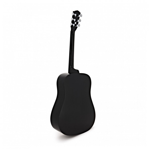 Fender CD-60 Dreadnought V3 Acoustic Guitar, Black & Accessory Pack back