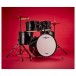 BDK-18 Jazz Drum Kit by Gear4music, Black