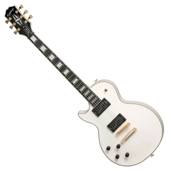 Epiphone Matt Heafy Les Paul Custom 7-String Left Handed, Bone White