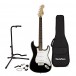 Squier Bullet Stratocaster w/ Trem, Black & Accesory Pack