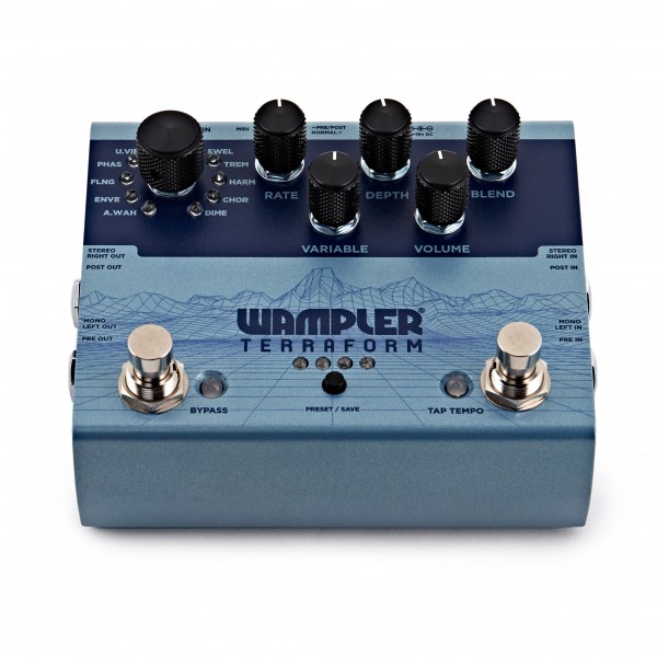Wampler Terraform Modulation Multi Effects Pedal