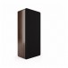 Acoustic Energy AE105 Wall Speaker, Walnut - Angle 2, Grille