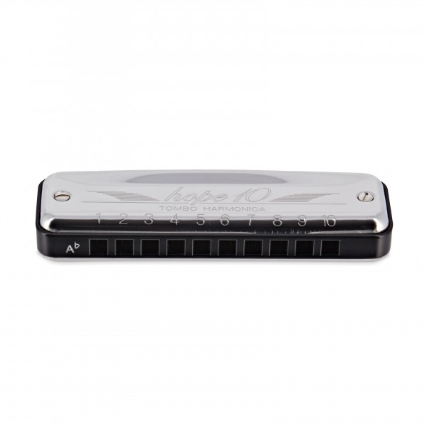 Tombo Harmonica Hope 10 Hole Diatonic, Ab