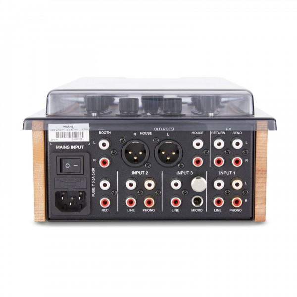 Ecler Warm 2 DJ Mixer Cover - Rear