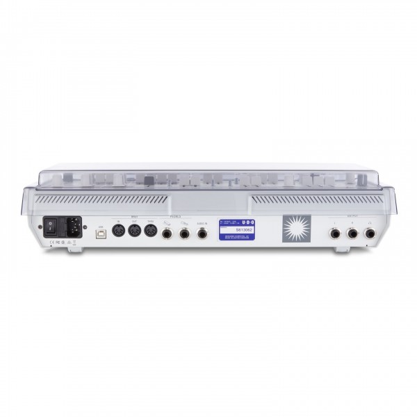 Super 6 Desktop Synthesizer Cover - Rear