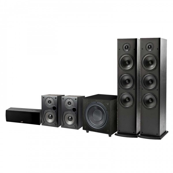 Polk T Series 5.1 Surround Sound Speaker Package