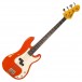 Vintage V4 Icon Bass, Distressed Firenza Red