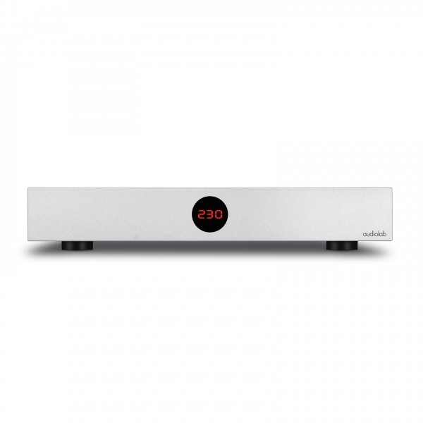 Audiolab DC Block 6 Direct Current Blocker, Silver Front View