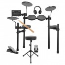 Yamaha DTX402K Bater&iacute;a Electr&oacute;nica con Auriculares, Sill&iacute;n y Baquetas