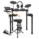 Yamaha DTX432K Bater&iacute;a Electr&oacute;nica con Auriculares, Sill&iacute;n y Baquetas
