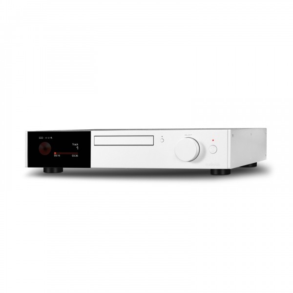 Audiolab 9000 CD Transport, Silver side view
