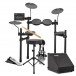 Yamaha DTX432K Electronic Drum Kit with Sticks, Stool + Amp