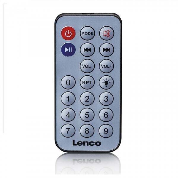 Lenco BTC-055BK Portable Bluetooth Speaker with Mic & Disco Ball