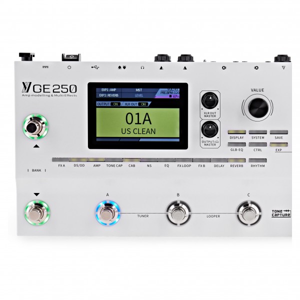 Mooer GE250 Multi Effects Pedal at Gear4music