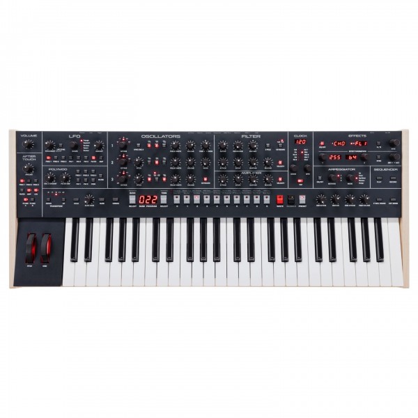 Sequential Trigon-6 Six-Voice Analog Polyphonic Synthesizer - Top