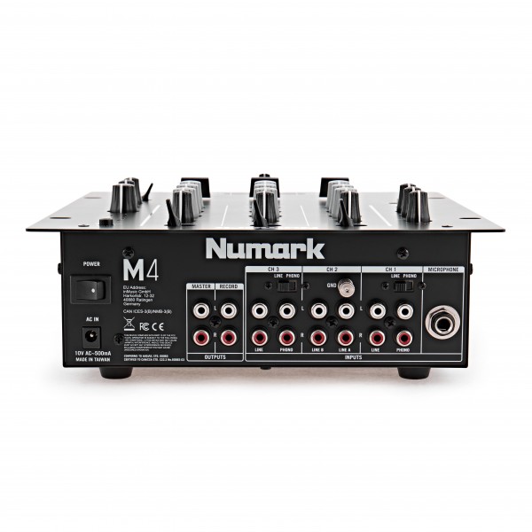 Numark M4 Professional 3 Channel Scratch Mixer