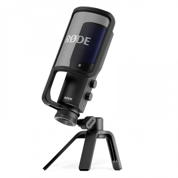 Rode NT-USB+ USB Condenser Microphone - Angled