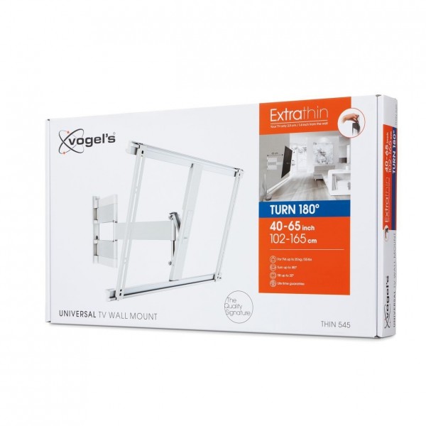 Vogels THIN 545 Extra Thin LED TV (up to 65") Wall Bracket, White